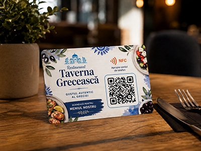 Card NFC Sitto pentru Meniu Digital